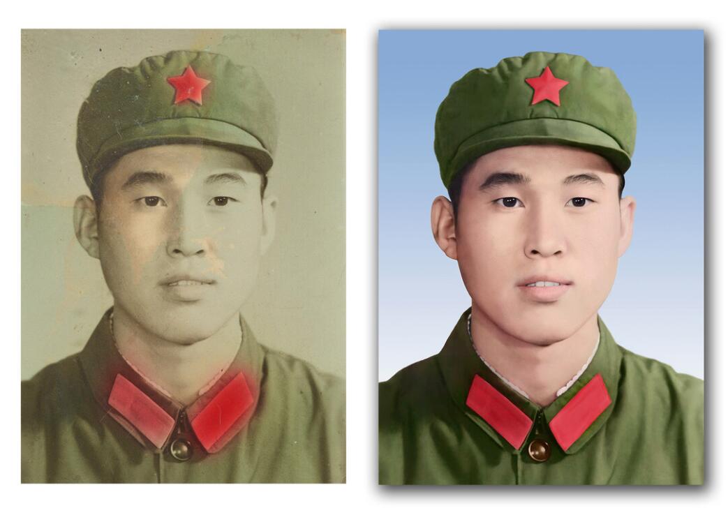 锦州破损照片修复-18